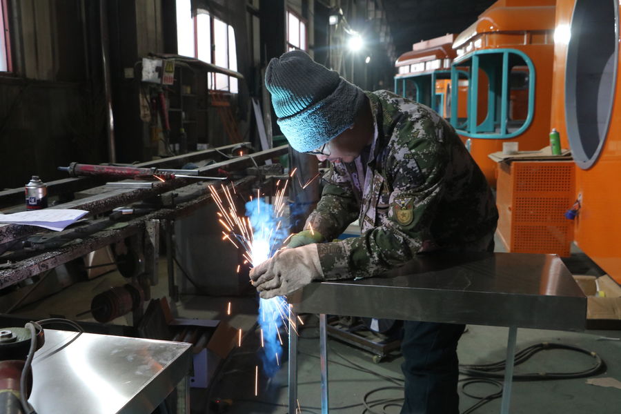 Shandong Chen Shanshan Automobile Co. linha de produção do fabricante