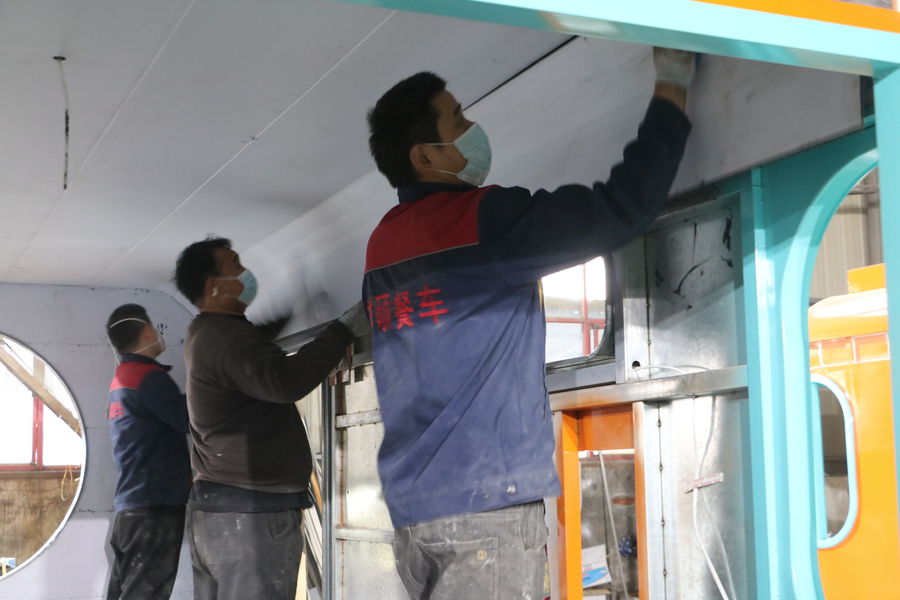 Shandong Chen Shanshan Automobile Co. linha de produção do fabricante